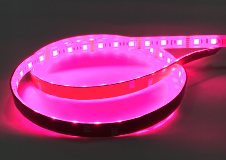 5050 Pink LED Light Strip Flexible motorcycle led light strip outdoor waterproof 12v individually addressable led strip